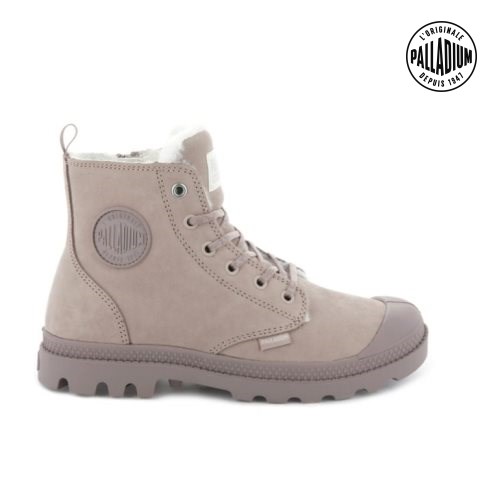 Bottes Palladium Pampa Hi Zip WL Femme Rose | FR RNQ095W